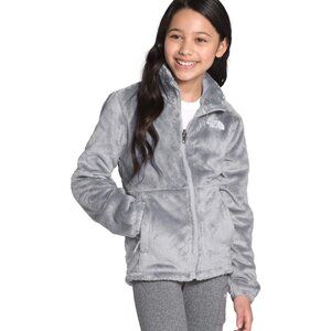 THE NORTH FACE Girls' Osolita Jacket, Meld Grey/TNF White, X-Large (14-16) - NEW